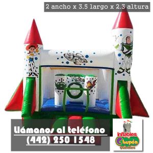 juego inflable toy story queretaro