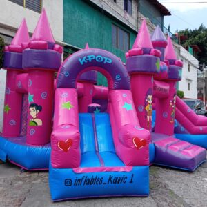 Inflable Castillo Guerreras Kpop